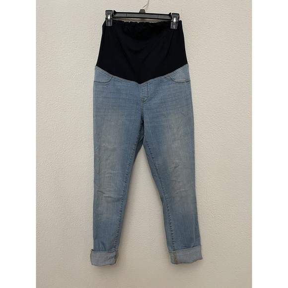 Maternity Jeans - Size 8 - Light Wash - Isabel Maternity Jeggings - Picture 1 of 5